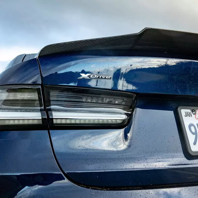 BMW G80 M3 & G20 3 Series Carbon Fiber Mid Kick Center Flow Spoiler (2020+) BMW G80 M3 & G20 3 Series Carbon Fiber Mid Kick Center Flow Spoiler (2020+)