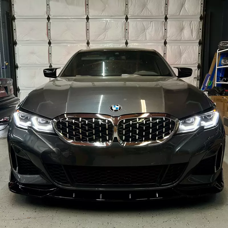 BMW G20 3 Series CSL Yellow Ikon Headlight Retrofit (2019–2022 Non-Laser LED)