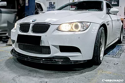 2008–2012 BMW M3 E90/E92/E93 GTSII Style Carbon Fiber Front Lip 2008–2012 BMW M3 E90/E92/E93 GTSII Style Carbon Fiber Front Lip