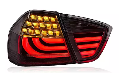 LED Taillights w/ Start-Up Sequence – E90 M3 & 3 Series Sedan (2005–2008) LED Taillights w/ Start-Up Sequence – E90 M3 & 3 Series Sedan (2005–2008)