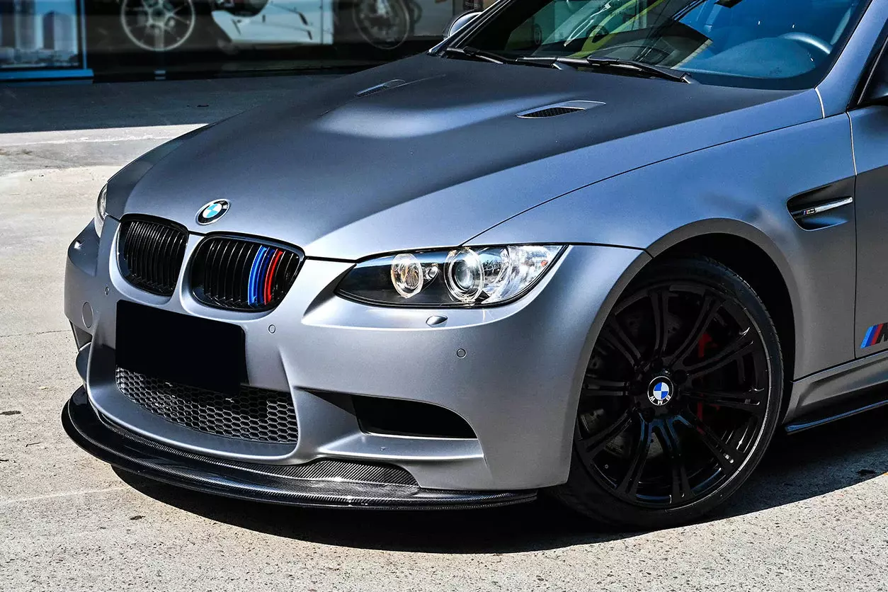 2008–2012 BMW M3 E90/E92/E93 GTSII Style Carbon Fiber Front Lip 2008–2012 BMW M3 E90/E92/E93 GTSII Style Carbon Fiber Front Lip