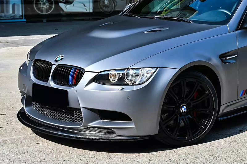 2008–2012 BMW M3 E90/E92/E93 GTSII Style Carbon Fiber Front Lip 2008–2012 BMW M3 E90/E92/E93 GTSII Style Carbon Fiber Front Lip