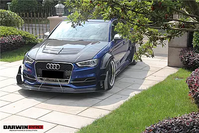 2013–2016 Audi S3 / A3 Sedan BKSS Style Hood | Lightweight Carbon Performance Upgrade 2013–2016 Audi S3 / A3 Sedan BKSS Style Hood | Lightweight Carbon Performance Upgrade