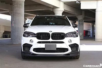 BMW X5M F85 / X6M F86 3D Style Carbon Fiber Front Lip BMW X5M F85 / X6M F86 3D Style Carbon Fiber Front Lip