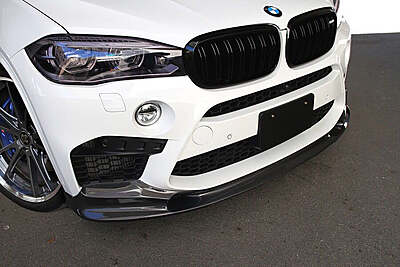 BMW X5M F85 / X6M F86 3D Style Carbon Fiber Front Lip BMW X5M F85 / X6M F86 3D Style Carbon Fiber Front Lip