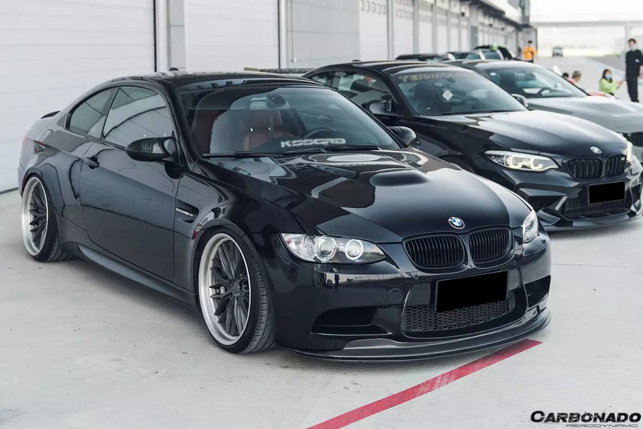 2008–2012 BMW M3 E90/E92/E93 GTSII Style Carbon Fiber Front Lip 2008–2012 BMW M3 E90/E92/E93 GTSII Style Carbon Fiber Front Lip