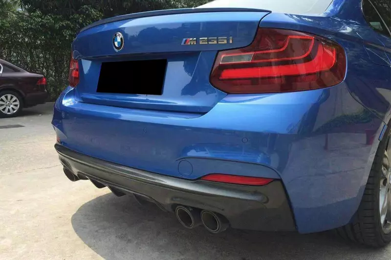 MP Style Carbon Fiber Rear Lip – BMW 2 Series F22/F23 (2014–2021, M-Tech Only) MP Style Carbon Fiber Rear Lip – BMW 2 Series F22/F23 (2014–2021, M-Tech Only)