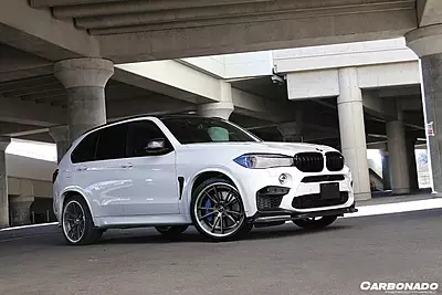 BMW X5M F85 / X6M F86 3D Style Carbon Fiber Front Lip BMW X5M F85 / X6M F86 3D Style Carbon Fiber Front Lip