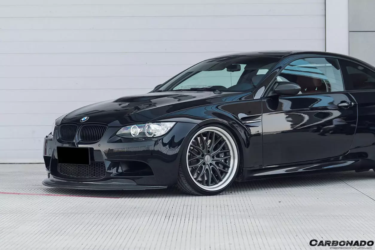 2008–2012 BMW M3 E90/E92/E93 GTSII Style Carbon Fiber Front Lip 2008–2012 BMW M3 E90/E92/E93 GTSII Style Carbon Fiber Front Lip