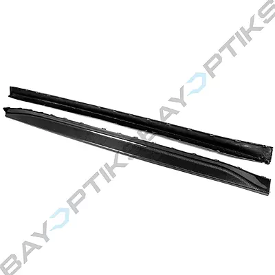 VST Style Carbon Fiber Side Skirt Extensions – For BMW G80 M3 (2021–2025) VST Style Carbon Fiber Side Skirt Extensions – For BMW G80 M3 (2021–2025)