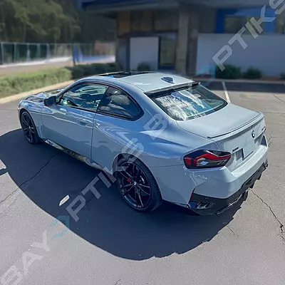 V Style Carbon Fiber Rear Window Roof Spoiler – Fits BMW G42 2 Series & G87 M2 (2022–2025) V Style Carbon Fiber Rear Window Roof Spoiler – Fits BMW G42 2 Series & G87 M2 (2022–2025)