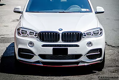 BMW X5 F15 MP Style Carbon Fiber Front Lip (2014–2018, MT ONLY) BMW X5 F15 MP Style Carbon Fiber Front Lip (2014–2018, MT ONLY)