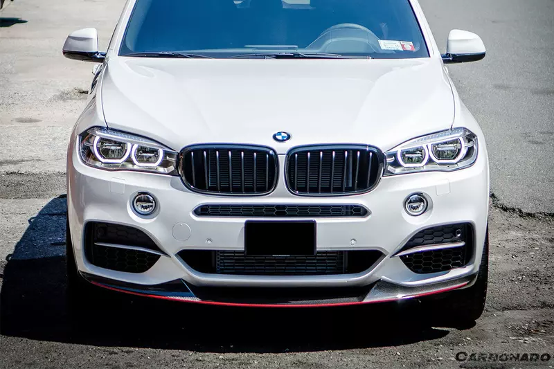 BMW X5 F15 MP Style Carbon Fiber Front Lip (2014–2018, MT ONLY) BMW X5 F15 MP Style Carbon Fiber Front Lip (2014–2018, MT ONLY)