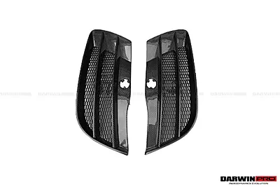 2009–2015 Audi R8 Coupe / Spyder Carbon Front Bumper Vents | CFRP + FGCF 2009–2015 Audi R8 Coupe / Spyder Carbon Front Bumper Vents | CFRP + FGCF
