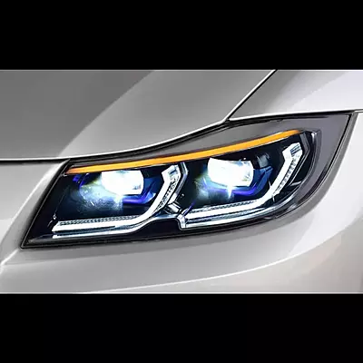 E90 3 Series Sedan Laser Style LED Headlights (2005–2012 | Halogen & Xenon) E90 3 Series Sedan Laser Style LED Headlights (2005–2012 | Halogen & Xenon)