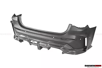 2021-UP BMW M3 G80 BKSSII Style Rear Bumper W/ Exhaust Tips 2021-UP BMW M3 G80 BKSSII Style Rear Bumper W/ Exhaust Tips