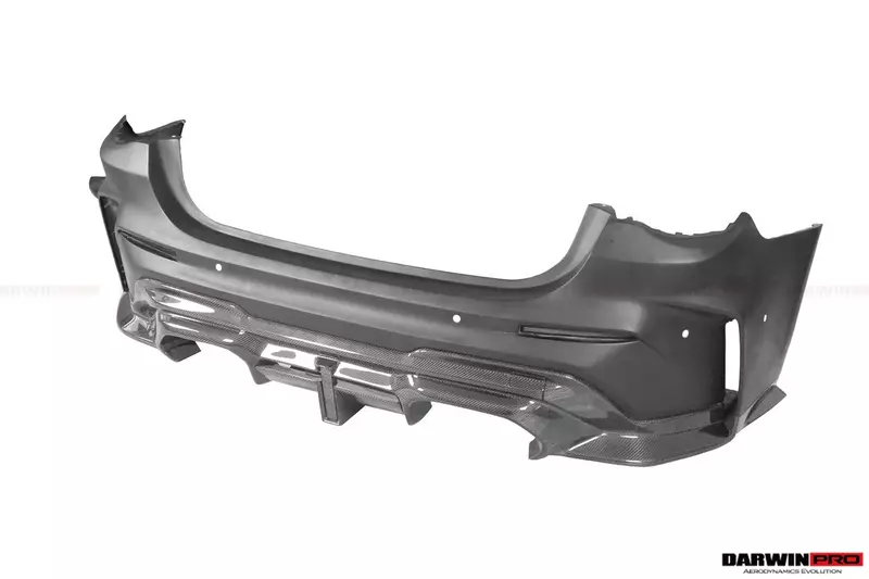 2021-UP BMW M3 G80 BKSSII Style Rear Bumper W/ Exhaust Tips