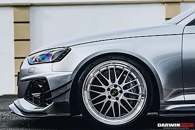 2020–2024 Audi RS4 B9.5 BKSS Style Carbon Fiber Front Lip | Aerodynamic Performance Upgrade 2020–2024 Audi RS4 B9.5 BKSS Style Carbon Fiber Front Lip | Aerodynamic Performance Upgrade