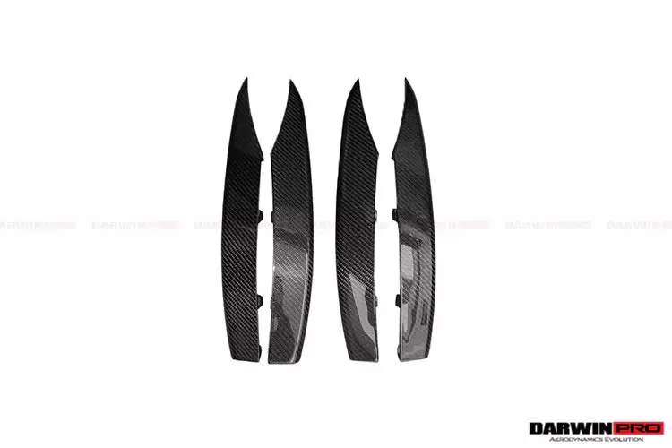 2009–2015 Audi R8 Coupe / Spyder Carbon Rear Air Duct Splitters | CFRP + FGCF Replacement