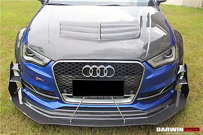 2013–2016 Audi S3 / A3 Sedan BKSS Style Hood | Lightweight Carbon Performance Upgrade 2013–2016 Audi S3 / A3 Sedan BKSS Style Hood | Lightweight Carbon Performance Upgrade