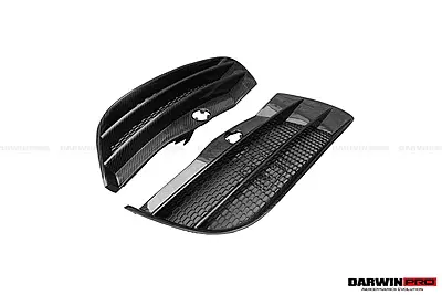 2009–2015 Audi R8 Coupe / Spyder Carbon Front Bumper Vents | CFRP + FGCF 2009–2015 Audi R8 Coupe / Spyder Carbon Front Bumper Vents | CFRP + FGCF