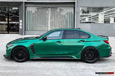 2021-UP BMW M3 G80 G81 BKSSII Style Front Bumper, Front Fender & Side Skirts Kit 2021-UP BMW M3 G80 G81 BKSSII Style Front Bumper, Front Fender & Side Skirts Kit