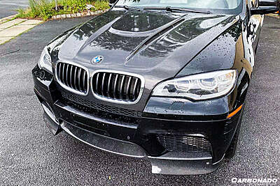 2008β2014 BMW E70/E71 X5M & X6M AK Style Carbon Fiber Front Lip 2008β2014 BMW E70/E71 X5M & X6M AK Style Carbon Fiber Front Lip