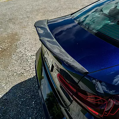 BMW G80 M3 & G20 3 Series Avante Carbon Fiber Rear Trunk Spoiler BMW G80 M3 & G20 3 Series Avante Carbon Fiber Rear Trunk Spoiler
