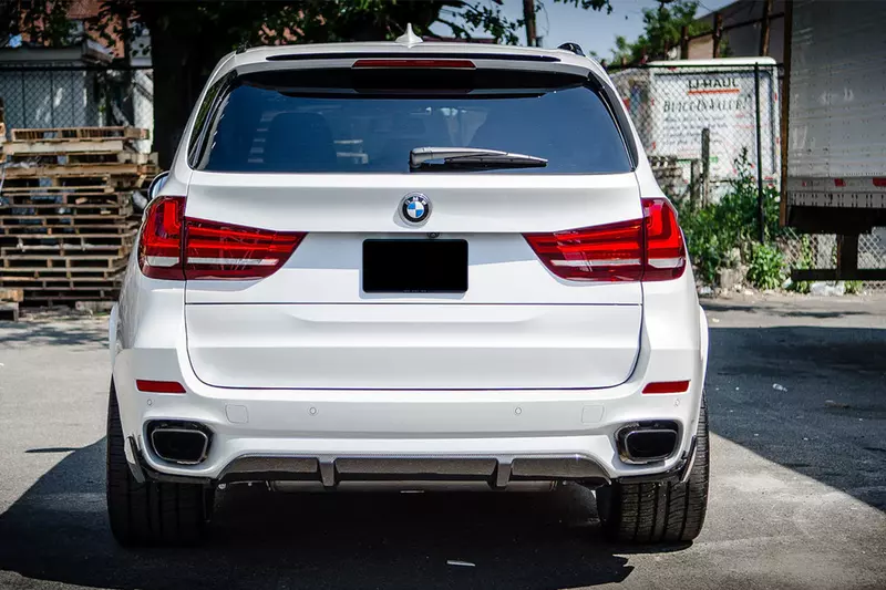BMW X5 F15 MP Style Carbon Fiber Rear Lip (2014–2018, MT ONLY) BMW X5 F15 MP Style Carbon Fiber Rear Lip (2014–2018, MT ONLY)