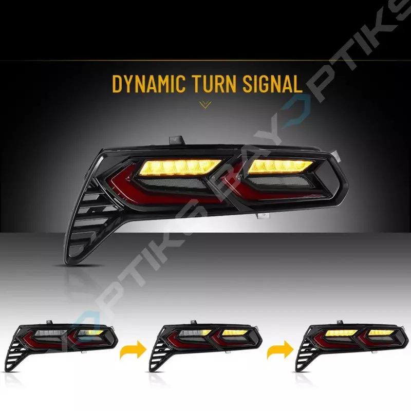 Sequential LED Taillights for C7 Chevrolet Corvette (2014–2017) Sequential LED Taillights for C7 Chevrolet Corvette (2014–2017)