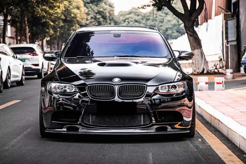 BMW E90/E92/E93 M3 GT4 Style Carbon Fiber Front Lip (2008β2012) BMW E90/E92/E93 M3 GT4 Style Carbon Fiber Front Lip (2008β2012)