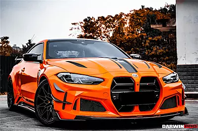 2021–2025 BMW M4 G82 / G83 BKSSII Style Front Bumper, Fender & Side Skirts Kit 2021–2025 BMW M4 G82 / G83 BKSSII Style Front Bumper, Fender & Side Skirts Kit