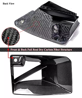2023 - 2025 BMW G87 M2 Dry Carbon Fiber Front Bumper Air Duct Inlet Vent β MP Style 2023 - 2025 BMW G87 M2 Dry Carbon Fiber Front Bumper Air Duct Inlet Vent β MP Style