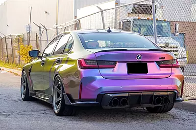 BMW M3 G80 MP Style Carbon Fiber Quad Rear Lip with Winglets | 2021–2025 BMW M3 G80 MP Style Carbon Fiber Quad Rear Lip with Winglets | 2021–2025
