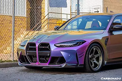 BMW M3 G80 / M4 G82 G83 MP Style Carbon Fiber Front Canards | 2021–2025 BMW M3 G80 / M4 G82 G83 MP Style Carbon Fiber Front Canards | 2021–2025