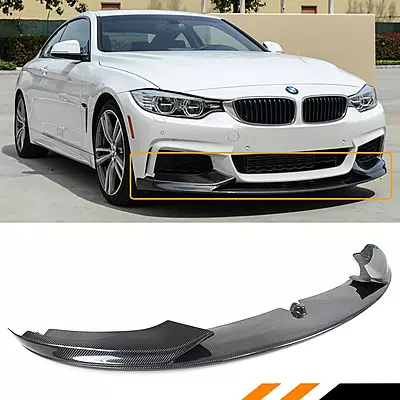 4 Series BMW Front Lip Carbon Fiber 2014-2020 4 Series BMW Front Lip Carbon Fiber 2014-2020