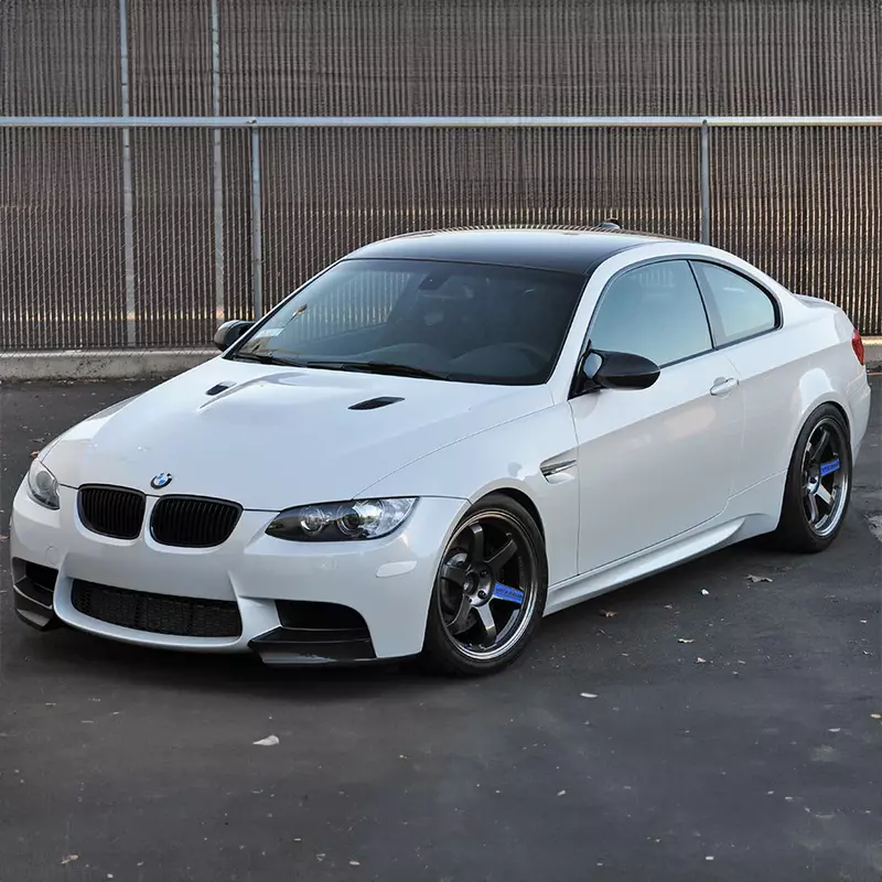 Carbon Fiber Front Bumper Splitters for BMW E90/E92/E93 M3 (2008–2013) Carbon Fiber Front Bumper Splitters for BMW E90/E92/E93 M3 (2008–2013)