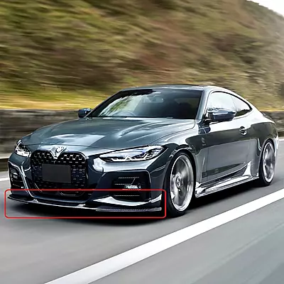 BMW G22/G23 Front Lip – Glossy Black (2021–2023) BMW G22/G23 Front Lip – Glossy Black (2021–2023)