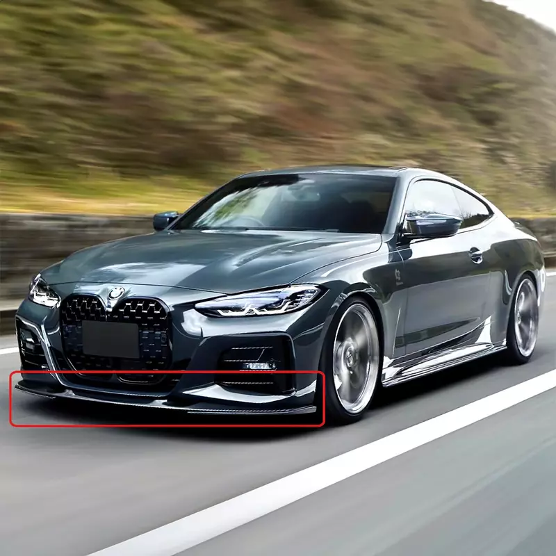 BMW G22/G23 Front Lip – Glossy Black (2021–2023) BMW G22/G23 Front Lip – Glossy Black (2021–2023)