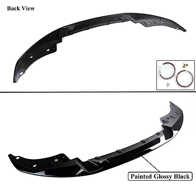 BMW G22/G23 Front Lip – Glossy Black (2021–2023) BMW G22/G23 Front Lip – Glossy Black (2021–2023)