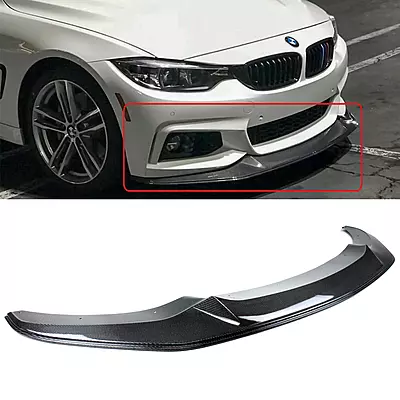 BMW 4 Series Front Lip – Carbon Fiber (2014–2020) BMW 4 Series Front Lip – Carbon Fiber (2014–2020)