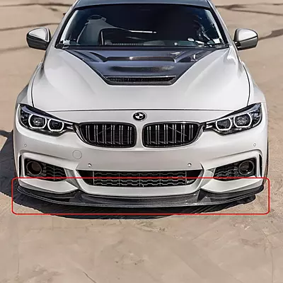 BMW 4 Series Front Lip – Carbon Fiber (2014–2020) BMW 4 Series Front Lip – Carbon Fiber (2014–2020)