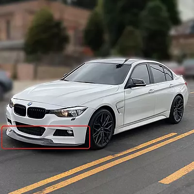BMW F30 3 Series JHP Style Carbon Fiber Front Lip (2012–2018) BMW F30 3 Series JHP Style Carbon Fiber Front Lip (2012–2018)