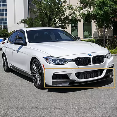 BMW F30 3 Series M Sport Style Carbon Fiber Front Lip (2012–2018) BMW F30 3 Series M Sport Style Carbon Fiber Front Lip (2012–2018)