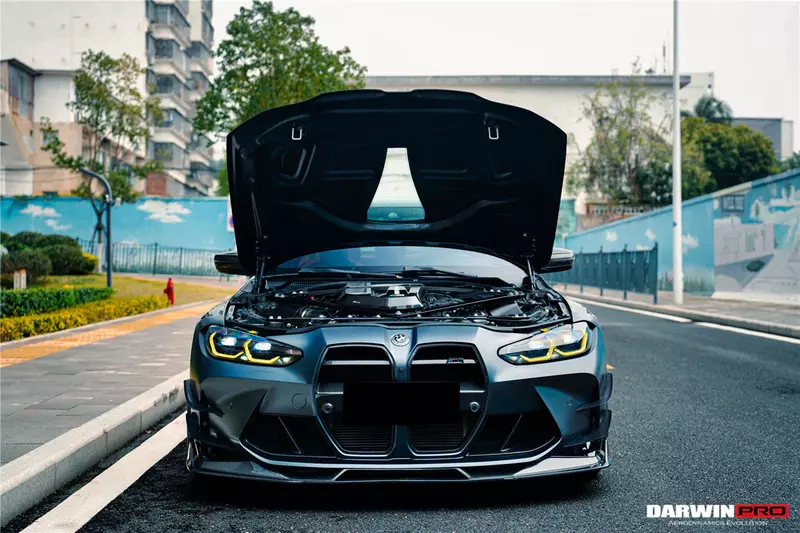 BMW M3 G80 / M4 G82 G83 Dry Carbon Fiber Engine Cover | 2021–2025 BMW M3 G80 / M4 G82 G83 Dry Carbon Fiber Engine Cover | 2021–2025