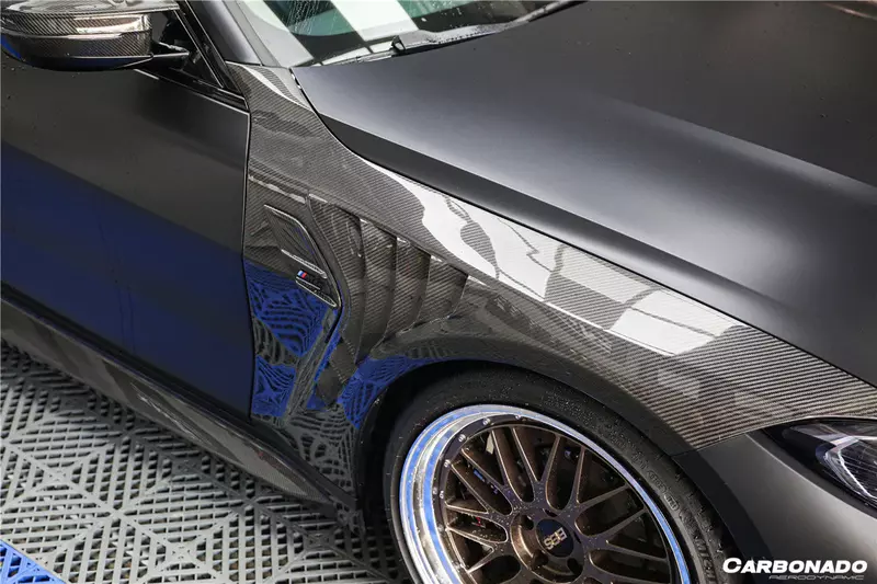 OD Style Dry Carbon Fiber Front Fenders – BMW M3 G80/G81 & M4 G82/G83 (2021–2025) OD Style Dry Carbon Fiber Front Fenders – BMW M3 G80/G81 & M4 G82/G83 (2021–2025)