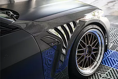 OD Style Dry Carbon Fiber Front Fenders – BMW M3 G80/G81 & M4 G82/G83 (2021–2025) OD Style Dry Carbon Fiber Front Fenders – BMW M3 G80/G81 & M4 G82/G83 (2021–2025)