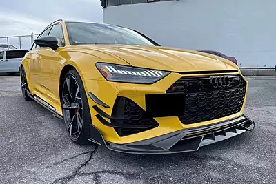 Audi RS6 C8 / RS7 Quattro IMP Performance Carbon Fiber Front Canards | Aero Styling Upgrade Audi RS6 C8 / RS7 Quattro IMP Performance Carbon Fiber Front Canards | Aero Styling Upgrade