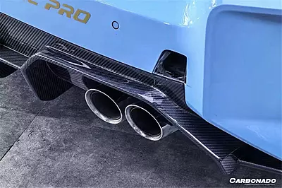 OD-C Style Dry Carbon Fiber Rear Lip Diffuser – BMW M2 G87 (2021–2024)