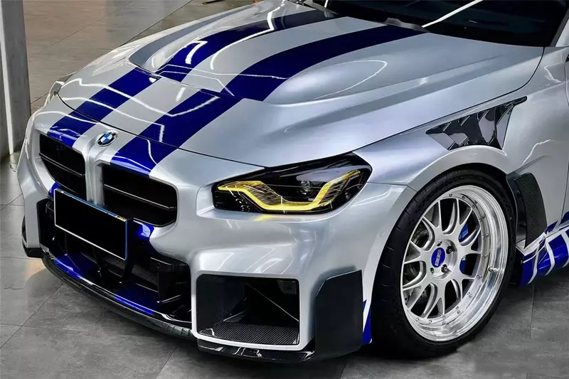 OD Style Dry Carbon Fiber Front Fenders – BMW M2 G87 (2021–2024) OD Style Dry Carbon Fiber Front Fenders – BMW M2 G87 (2021–2024)